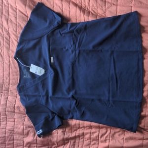 Navy Blue Scrubs Top